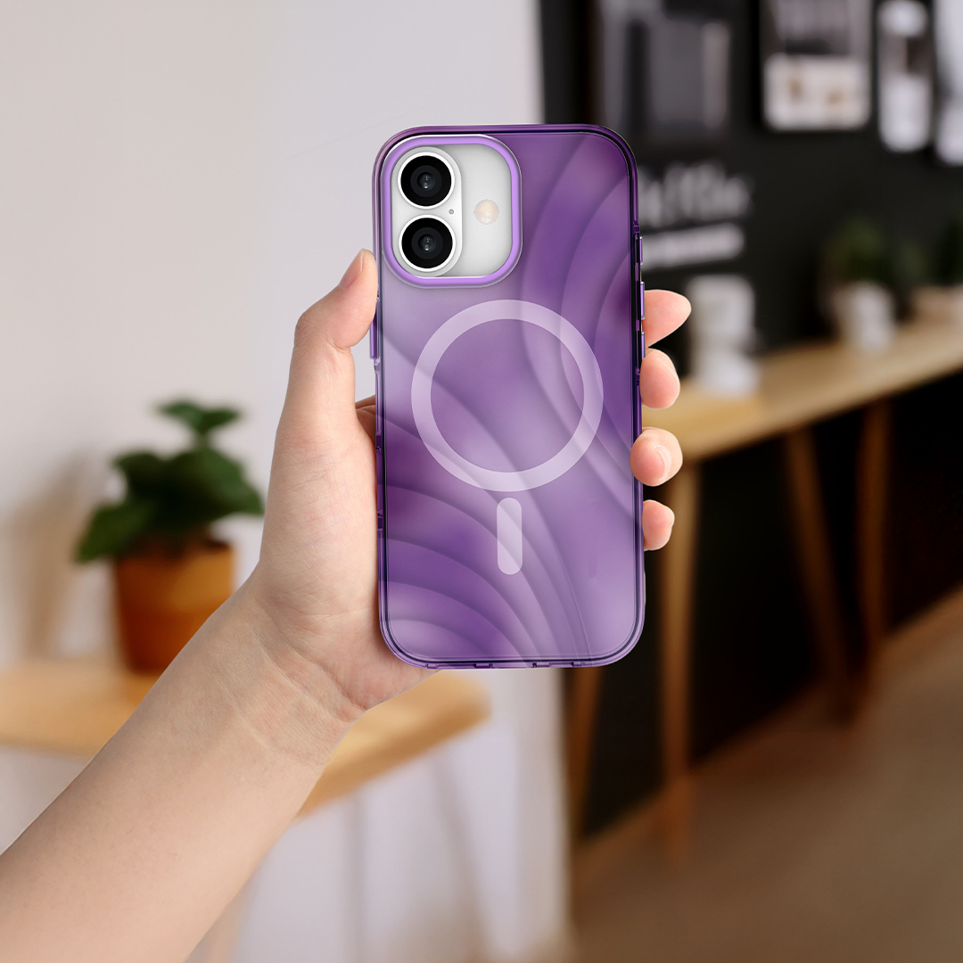 LZEL MagFluxo Craft MagSafe Case for iPhone 17 | Purple LZEL MagFluxo Craft MagSafe Case for iPhone 17 | Purple